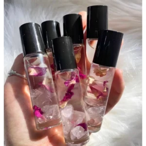 Parfum Roll-on. rose et quartz