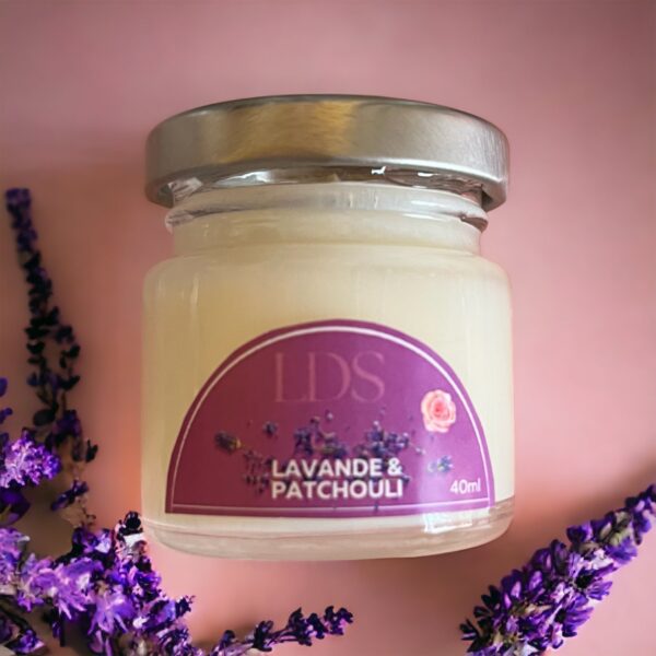 Bougie Anti-insectes Lavande et Patchouli – Image 4