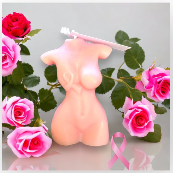 Bougie femme Rose