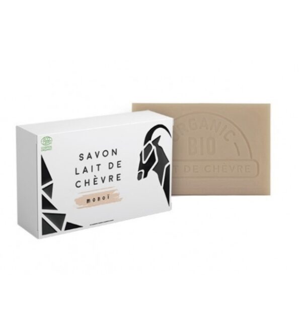 Savon BIO au lait de chèvre parfum monoï