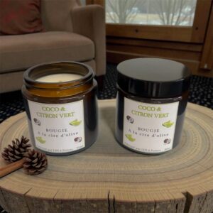 Bougie Coco Citron vert